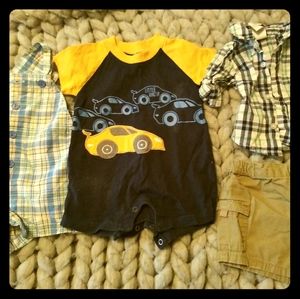 3 3mos boys summer outfits
